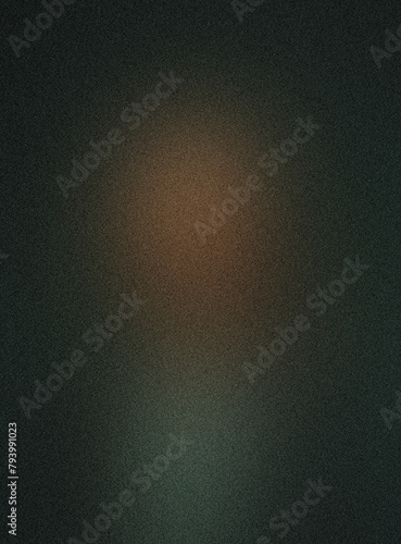 Dark green gradient background noise texture effect, abstract and atmospheric effect