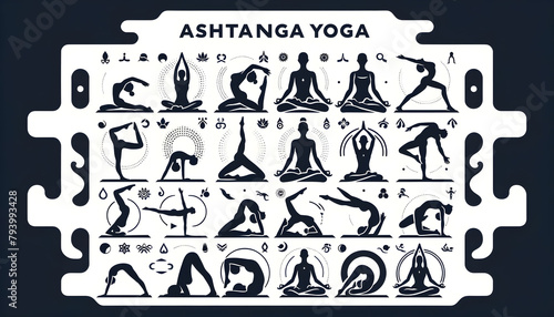 Ashtanga yoga Icons 3