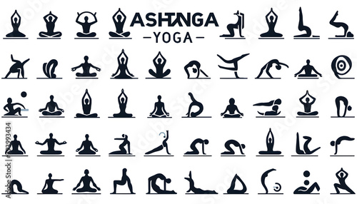 Ashtanga yoga Icons 1