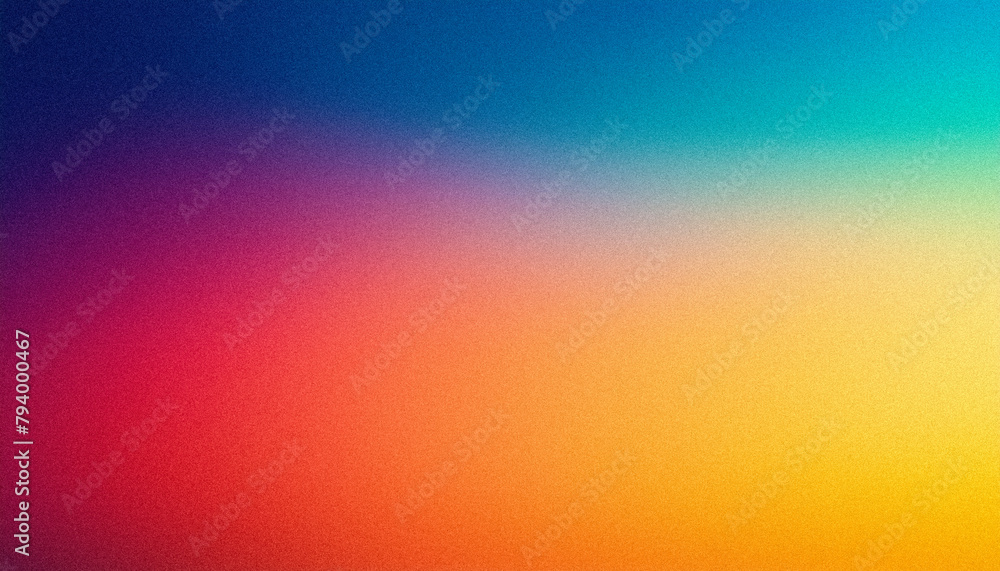 Vibrant, textured gradient with a speckled grain effect