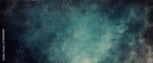 Abstract art painting black aqua teal white. Posters, covers, prints. Abstract wall art. Digital interior art. abstract texture. For design, print, wallpaper, poster, card, mural, rug.