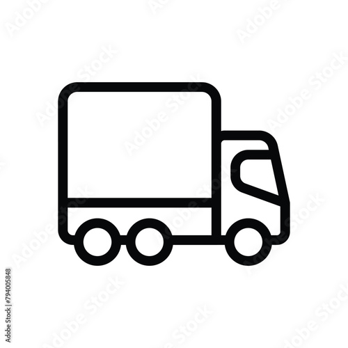 Truck vector icon