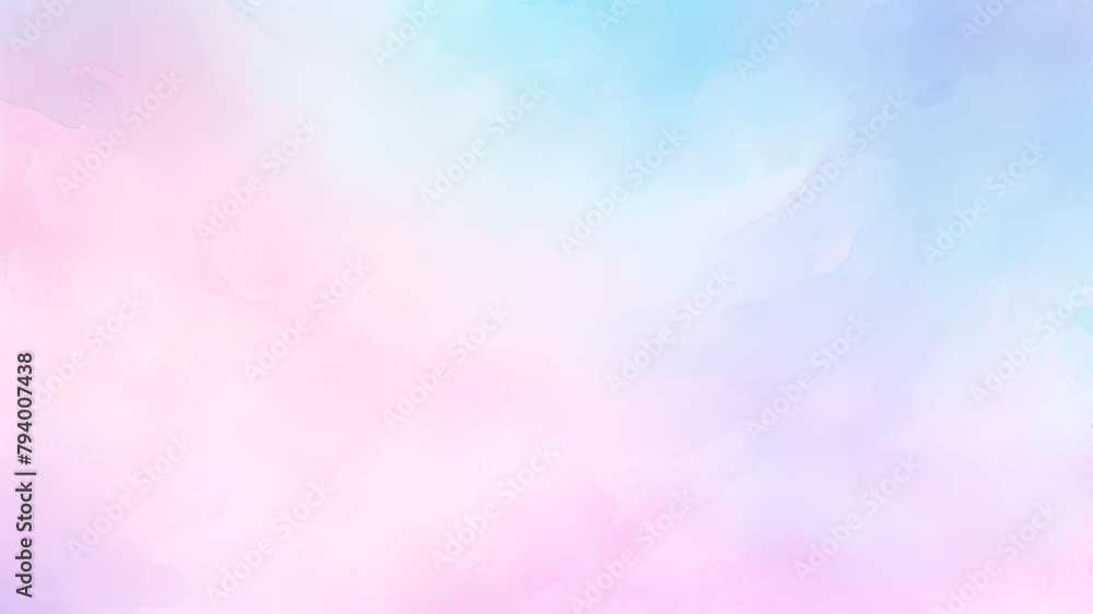 水色とピンクの水彩グラデーション_4