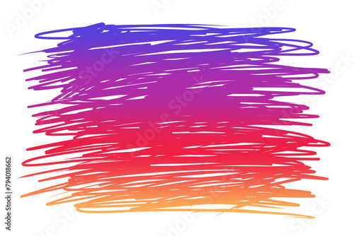 brush stroke instagram gradient social media colour transparent template