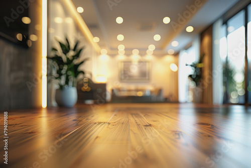 A blurry luxurious apartment, background image for the front page of an online shop