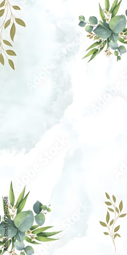 background with branches