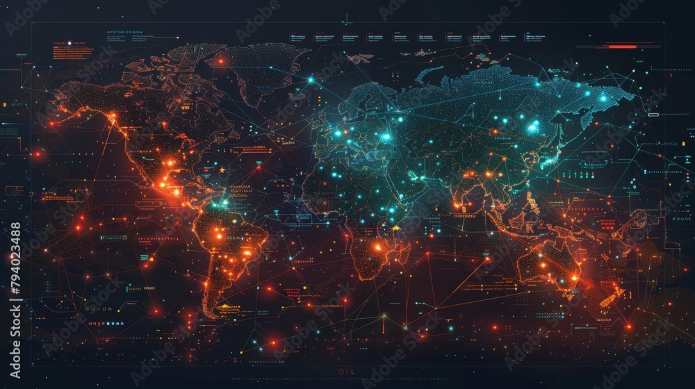 Craft a dynamic global map visualization Craft a dynamic global map visualization