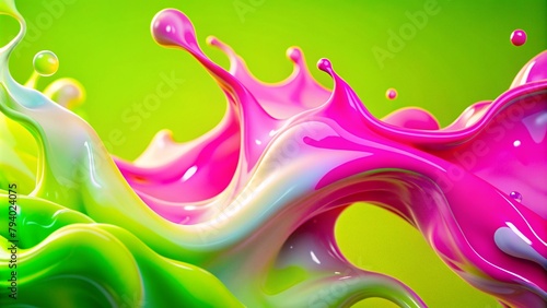 Abstract background image FLUID ABSTRACT LIQUID BACKGROUND for creating social media banner background effects.