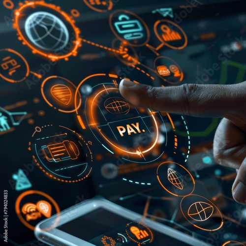 Get a sneak peek at the convenient and userfriendly interface of our banks mobile management service in the latest episode of PAY podcast, Generated by AI photo