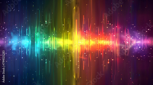 Visual Interpretation of Spectrum Displaying Various Rs Lines in Spectroscopy