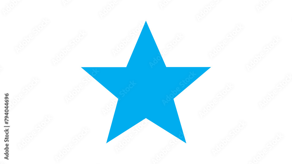 Obraz premium Star icon on white background