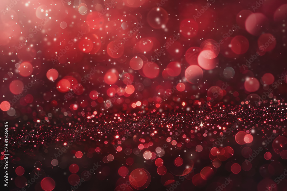 Bokeh. Holiday Background. Christmas Lights. Red Glitter. Defocused Sparkles. high resolution Bokeh. Holiday Background. Christmas Lights. Red Glitter. Defocused Sparkles. high resolution