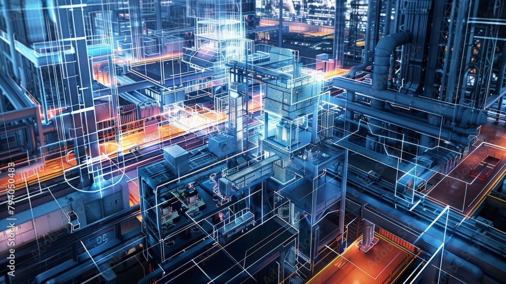 AI technology creates industrial factory design blueprints