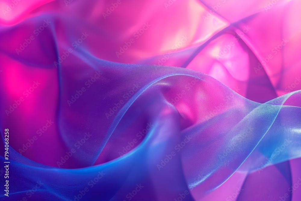 Obraz premium transparent purple silk background