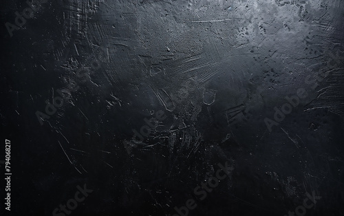 black paint texture wall background