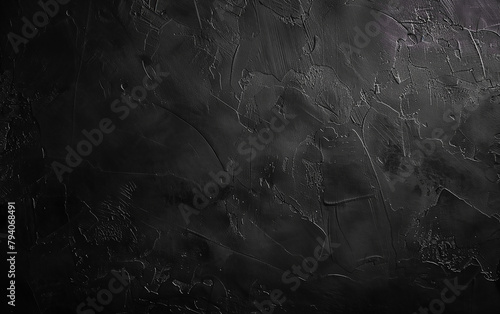 black paint texture wall background