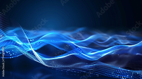 Abstract digital background as design for technology, AI, data, graphics, concept