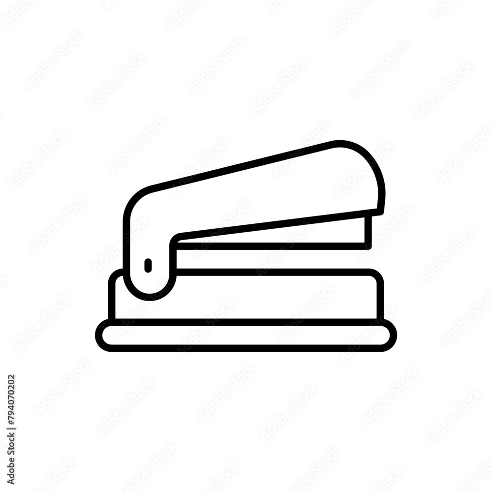 Stapler outline icons, minimalist vector illustration ,simple transparent graphic element .Isolated on white background Stapler outline icons, minimalist vector illustration ,simple transparent graphic element .Isolated on white background