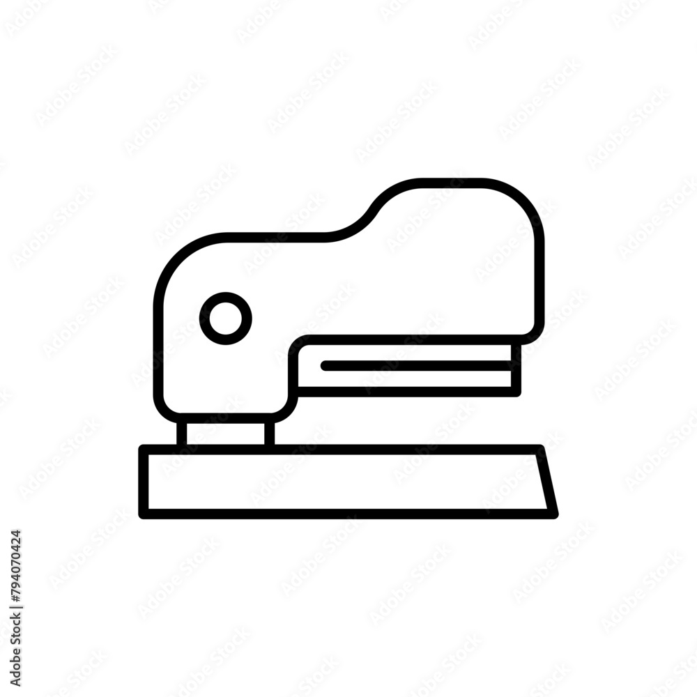 Stapler outline icons, minimalist vector illustration ,simple transparent graphic element .Isolated on white background Stapler outline icons, minimalist vector illustration ,simple transparent graphic element .Isolated on white background
