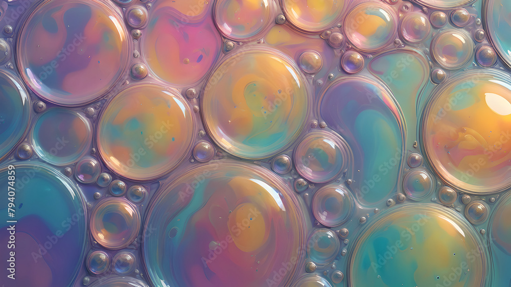 Abstract background texture of iridescent paints. Soap bubble Abstract background texture of iridescent paints. Soap bubble