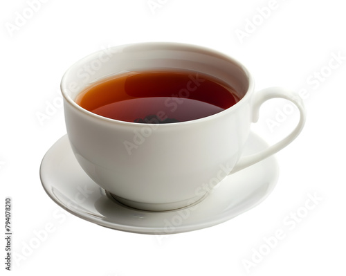 cup of tea on transparent background