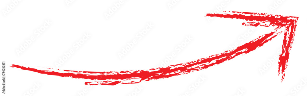 Ink arrow illustration isolated. Grunge arrow icon. Sketch curved arrow. Hand drawn arrow Ink arrow illustration isolated. Grunge arrow icon. Sketch curved arrow. Hand drawn arrow