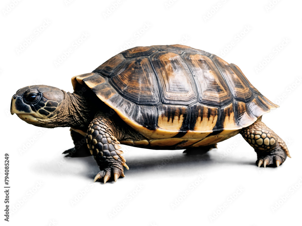Obraz premium turtle on a white background