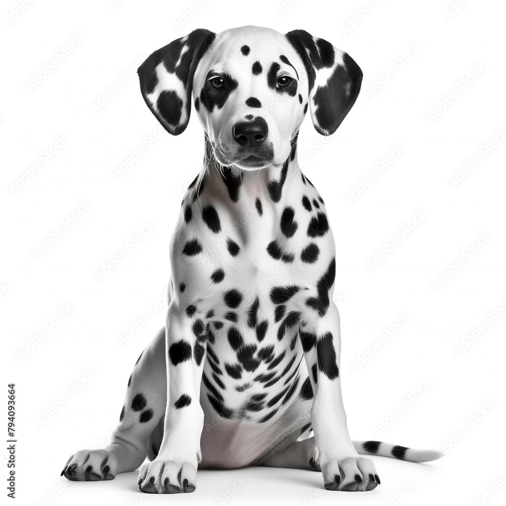 clipart dalmatian sitting сreated with Generative Ai clipart dalmatian sitting сreated with Generative Ai