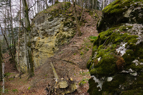 Felsenmeersteig; Schwäbische Alb; bei Albstadt-Laufen;