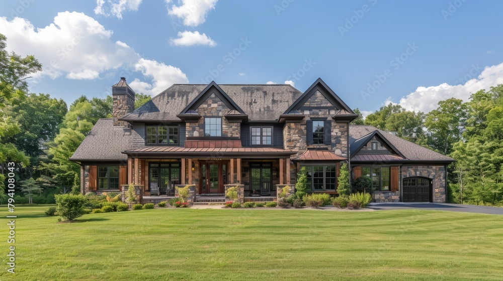 Modern Craftsman Style House Modern Craftsman Style House