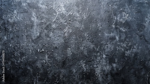 A textured canvas painted in shades of gray, with subtle scratches and imperfections for a minimalist and vintage feel. 