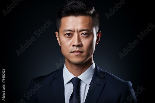 b'Portrait of a Serious Asian Businessman' © Adobe Contributor
