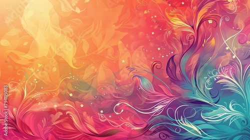 Captivating Fluid Fantasy An Ethereal Digital for Visionary Wallpapers and Backgrounds