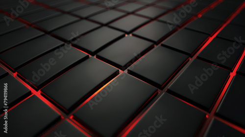 Black and Red minimalist and sleek Luxury pattern