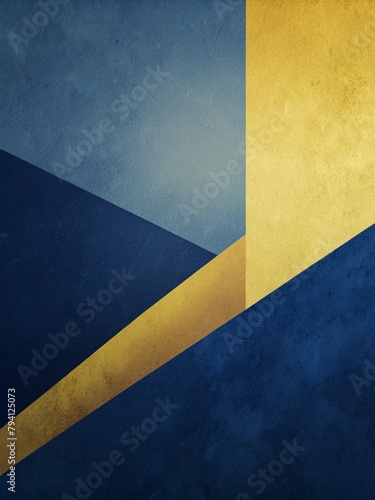 Old wall pattern texture cement blue dark abstract blue color design are light with black gradient background.