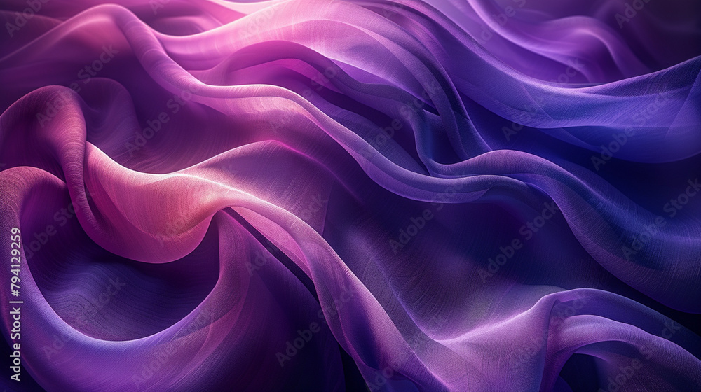 Fototapeta premium Amethyst Aura Purple Modern Wallpaper