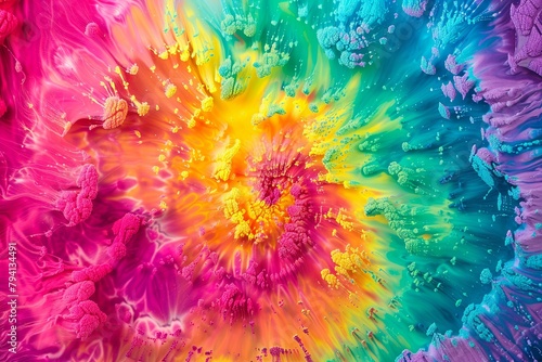 Vibrant Paint Explosion