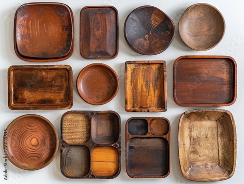 Large Wooden Trays