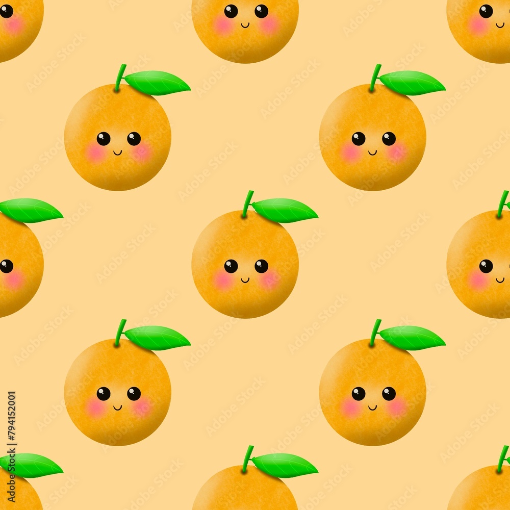 seamless background with fruits seamless background with fruits