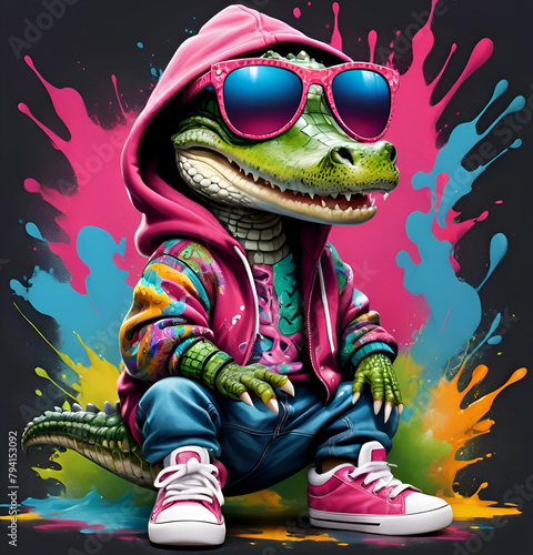 hip-hop crocodile