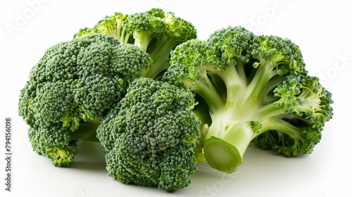 broccoli florets From field to table, freshness guaranteed photo