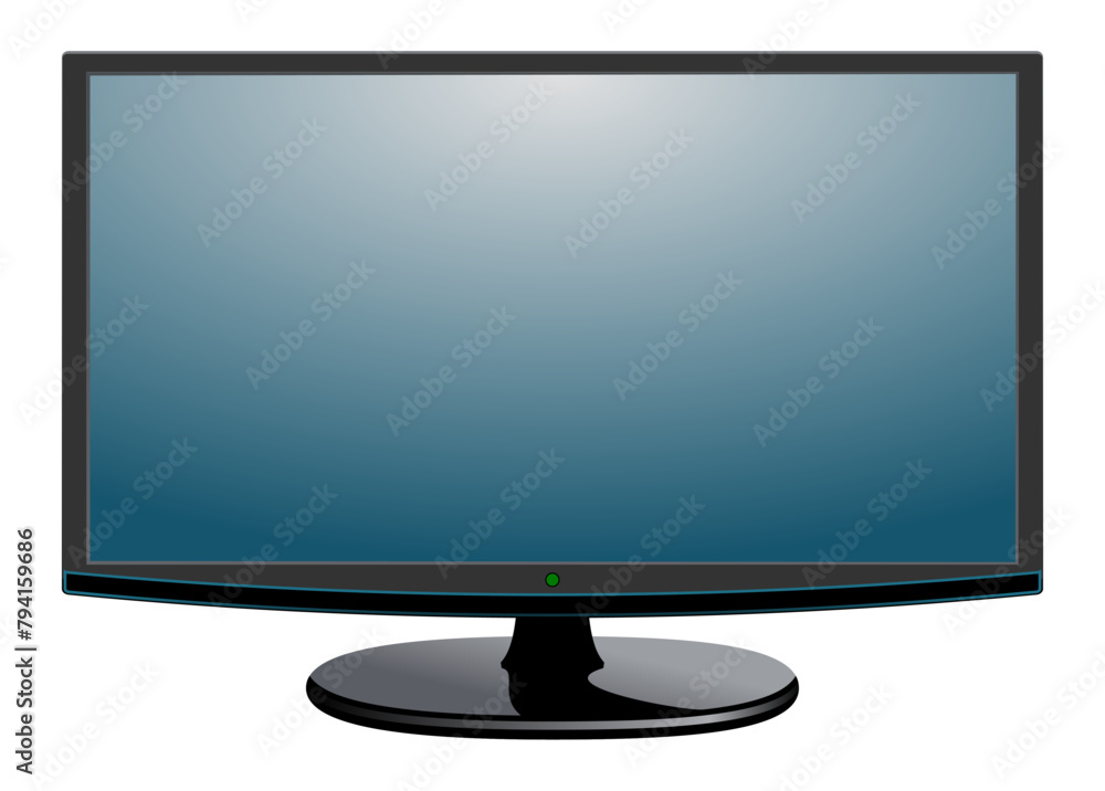 tv television monitor isolated on background. Vector illustration tv television monitor isolated on background. Vector illustration