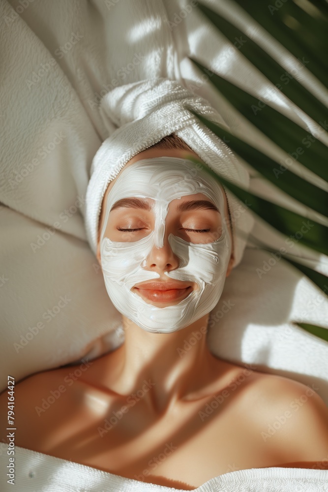 Relaxing Facial Treatment with Moisturizing Face Mask
Relaxing Facial Treatment with Moisturizing Face Mask