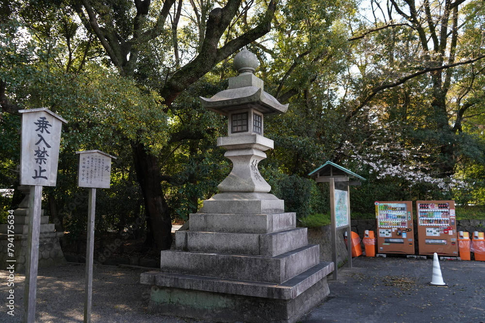 Atsuta Shrine Nagoya Aichi Japan March 2024 熱田神宮