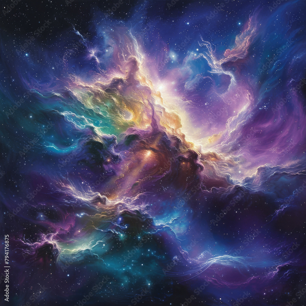 Stardust Symphony A Celestial Nebulas Dance Stardust Symphony A Celestial Nebulas Dance