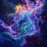Stardust Symphony A Celestial Nebulas Dance