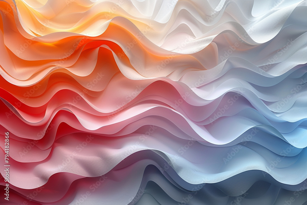A minimalist backdrop featuring gentle waves of gradient shades from light to dark A minimalist backdrop featuring gentle waves of gradient shades from light to dark