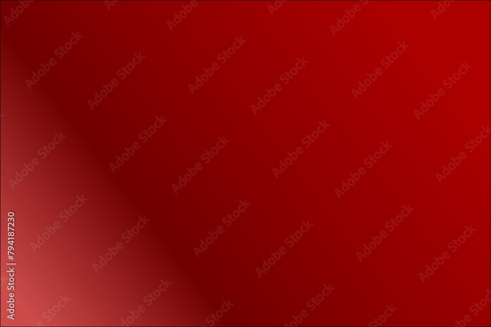 Red white abstract  background with simple red light rays on white background.