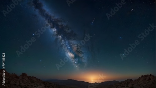 starry night sky © Malik