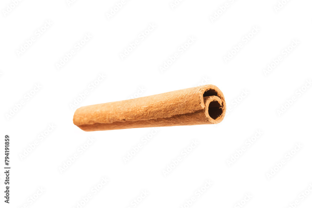Cinnamon sticks isolated on white background. Cinnamon roll. Spicy spice for baking, desserts and drinks. Fragrant ground cinnamon. Cinnamon sticks isolated on white background. Cinnamon roll. Spicy spice for baking, desserts and drinks. Fragrant ground cinnamon.
